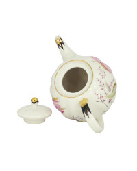  LOMONOSOV IMPERIAL PORCELAIN TEAPOT PINK TULIPS 3 CUPS 600 ML 20 oz