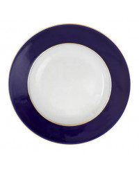 LOMONOSOV IMPERIAL PORCELAIN DINNER DEEP PLATE CLASSIC OF PETERSBURG 22.5 cm/8.9"