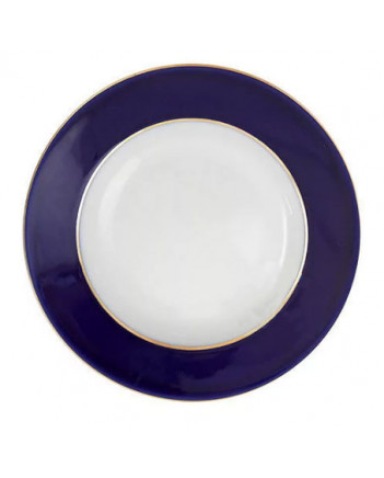 LOMONOSOV IMPERIAL PORCELAIN DINNER DEEP PLATE CLASSIC OF PETERSBURG 22.5 cm/8.9"