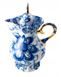 LOMONOSOV IMPERIAL PORCELAIN CREAMER MILK JAR SINGING GARDEN