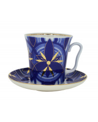 LOMONOSOV IMPERIAL PORCELAIN COFFEE LATTE HOT CHOCOLATE MUG SHINING GLORY 360 ml/12.2 fl.oz