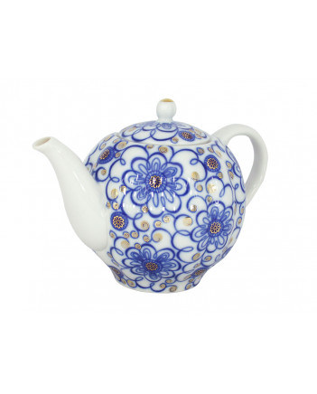  LOMONOSOV IMPERIAL PORCELAIN TEAPOT BINDWEED TULIP 3 CUPS 600 ML 20 OZ