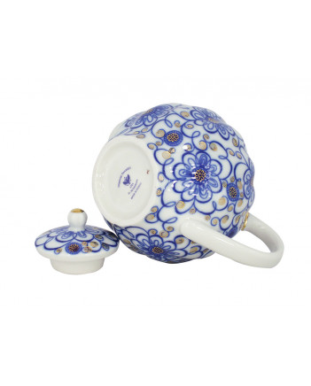  LOMONOSOV IMPERIAL PORCELAIN TEAPOT BINDWEED TULIP 3 CUPS 600 ML 20 OZ