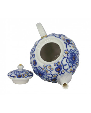  LOMONOSOV IMPERIAL PORCELAIN TEAPOT BINDWEED TULIP 3 CUPS 600 ML 20 OZ