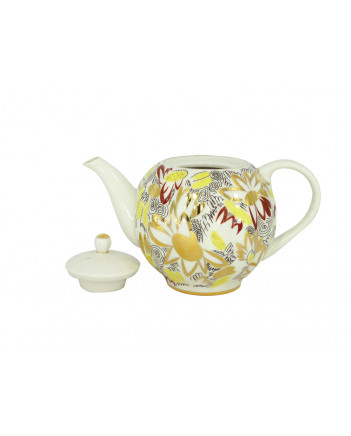  LOMONOSOV IMPERIAL PORCELAIN TEAPOT TULIP GOLDEN DAISY  3 CUPS 600 ML 20 oz