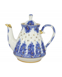 LOMONOSOV IMPERIAL PORCELAIN TEAPOT BASKET 3 CUPS 750 ML/25.4 OZ