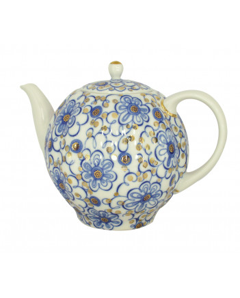  LOMONOSOV IMPERIAL PORCELAIN TEAPOT BINDWEED TULIP 10 CUPS 2000 ML 67.3 oz