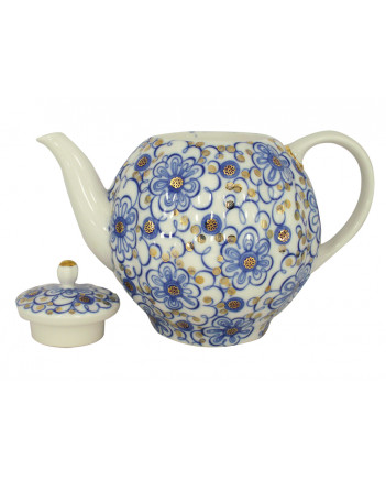  LOMONOSOV IMPERIAL PORCELAIN TEAPOT BINDWEED TULIP 10 CUPS 2000 ML 67.3 oz