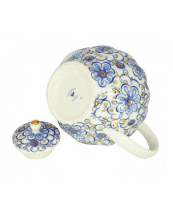  LOMONOSOV IMPERIAL PORCELAIN TEAPOT BINDWEED TULIP 10 CUPS 2000 ML 67.3 oz