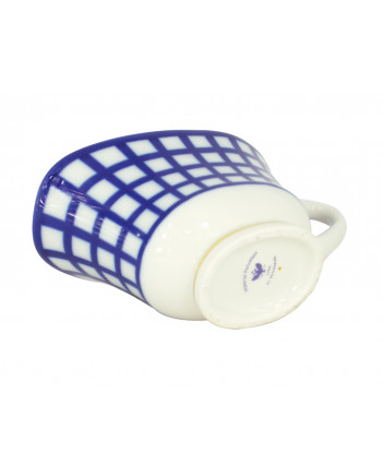 LOMONOSOV IMPERIAL PORCELAIN GRAVY BOAT COBALT CELL 200 ml/6.8 oz