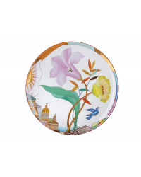 LOMONOSOV IMPERIAL PORCELAIN DECORATIVE WALL PLATE LILAC EVENING 275 mm 10.8"