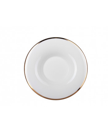 LOMONOSOV IMPERIAL BONE CHINA PORCELAIN ESPRESSO CUP YULIA GOLDEN EDGE 145 ml/10.1 fl.oz