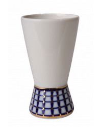 LOMONOSOV IMPERIAL PORCELAIN NAPKIN HOLDER VASE CLASSIC OF PETERSBURG