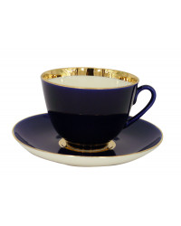 LOMONOSOV IMPERIAL PORCELAIN TEA SET SERVICE SPRING NIGHT 14 items