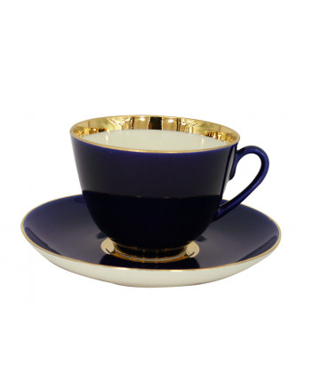 LOMONOSOV IMPERIAL PORCELAIN TEA SET SERVICE SPRING NIGHT 14 items