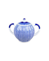 LOMONOSOV IMPERIAL PORCELAIN SUGAR BOWL TULIP FRENCHMAN 450 ML 15 oz