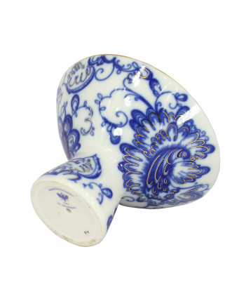 LOMONOSOV IMPERIAL PORCELAIN ICE CREAM VASE SINGING GARDEN