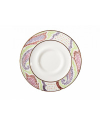 LOMONOSOV IMPERIAL BONE CHINA PORCELAIN TEA CUP AISEDORA MARIENTAL ORANGE 240 ml/8.12 fl.oz