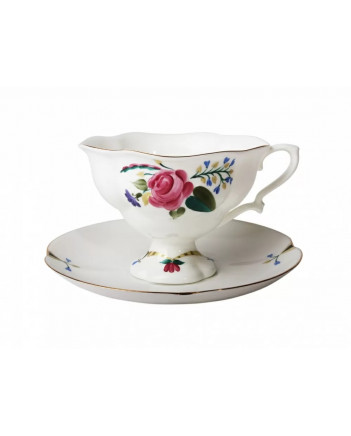 LOMONOSOV IMPERIAL BONE CHINA PORCELAIN TEA CUP NATASHA BRIDE 220 ml/7.4 fl.oz