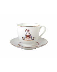 LOMONOSOV IMPERIAL BONE CHINA PORCELAIN ESPRESSO CUP EASTER MEAL 180 ml 6.1 fl.oz