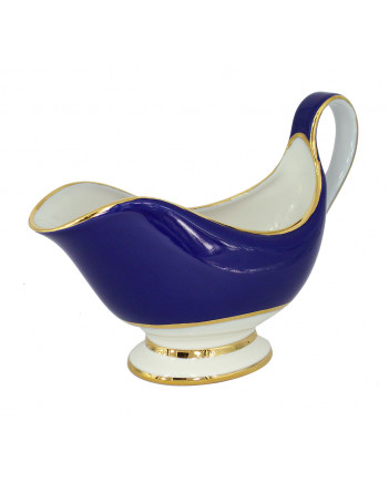 LOMONOSOV IMPERIAL PORCELAIN GRAVY BOAT CLASSIC OF PETERSBURG 280 ml/9.5 oz