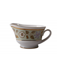 LOMONOSOV IMPERIAL PORCELAIN GRAVY BOAT JADE BACKGROUND 400 ml/13.5 oz