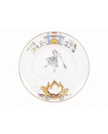 LOMONOSOV IMPERIAL BONE CHINA PORCELAIN ESPRESSO CUP SET MAY BALLET CINDERELLA 165 ml/5.6 fl.oz