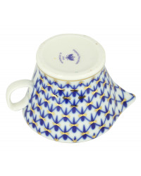 LOMONOSOV IMPERIAL PORCELAIN GRAVY BOAT COBALT NET 150 ml/5.1 oz
