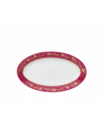 LOMONOSOV IMPERIAL PORCELAIN DINNER SET RED NET 24 items