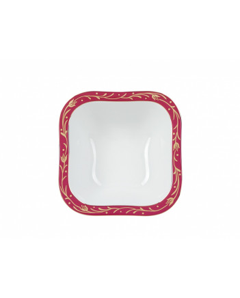 LOMONOSOV IMPERIAL PORCELAIN DINNER SET RED NET 24 items