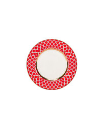 LOMONOSOV IMPERIAL BONE CHINA PORCELAIN TEACUP AND SAUCER IDYLL SCARLET v.1 250 Ml/8.5 Fl.Oz