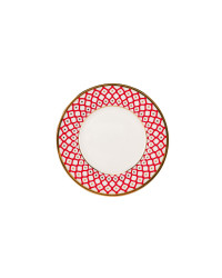LOMONOSOV IMPERIAL BONE CHINA PORCELAIN TEACUP AND SAUCER IDYLL SCARLET v.2 250 Ml/8.5 Fl.Oz