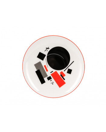 LOMONOSOV IMPERIAL BONE CHINA PORCELAIN ESPRESSO CUP SUPREMATISM SUETIN 180 ml 6.1 fl.oz