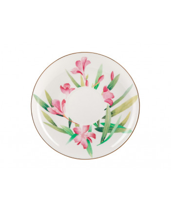 LOMONOSOV IMPERIAL BONE CHINA PORCELAIN TEA CUP DOME AQUARELLE 300 ml/10.1 fl.oz