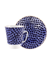 LOMONOSOV IMPERIAL BONE CHINA PORCELAIN ESPRESSO CUP MAY MOOD NATIVE 165 ml 5.6 fl.oz