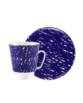 LOMONOSOV IMPERIAL BONE CHINA PORCELAIN ESPRESSO CUP MAY MOOD COOL 165 ml 5.6 fl.oz