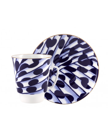 LOMONOSOV IMPERIAL BONE CHINA PORCELAIN ESPRESSO CUP MAY MOOD MELODY 165 ml 5.6 fl.oz