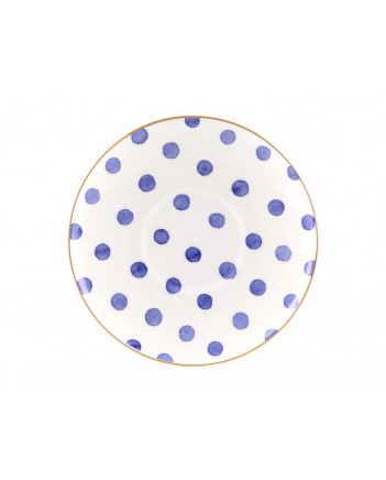 LOMONOSOV IMPERIAL BONE CHINA PORCELAIN ESPRESSO CUP MAY MOOD POLKA DOT 165 ml 5.6 fl.oz