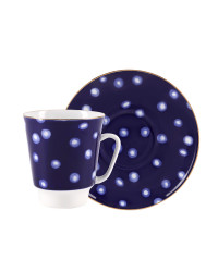 LOMONOSOV IMPERIAL BONE CHINA PORCELAIN ESPRESSO CUP MAY MOOD PULSE 165 ml 5.6 fl.oz