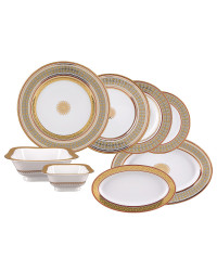 LOMONOSOV IMPERIAL PORCELAIN DINNER SET BELVEDER 24 items