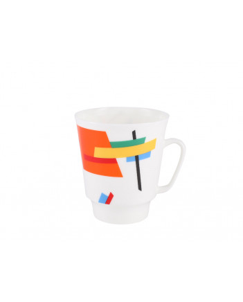 LOMONOSOV IMPERIAL BONE CHINA PORCELAIN ESPRESSO CUP MAY MOTION-5 165 ml/5.6 fl.oz