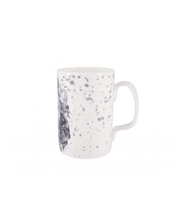 LOMONOSOV IMPERIAL PORCELAIN COFFEE LATTE HOT CHOCOLATE MUG TOTEM ANIMAL LION 390 ML/13.2 FL.OZ