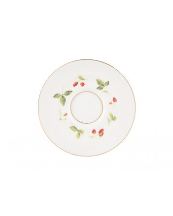 LOMONOSOV IMPERIAL BONE CHINA PORCELAIN ESPRESSO CUP AISEDORA STRAWBERRY 240 ml/8.1 fl.oz