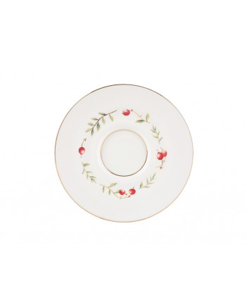 LOMONOSOV IMPERIAL BONE CHINA PORCELAIN ESPRESSO CUP AISEDORA CRANBERRY 240 ml/8.1 fl.oz