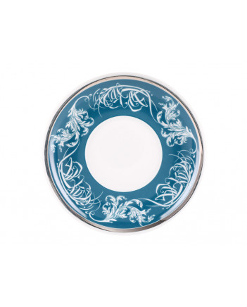 LOMONOSOV IMPERIAL PORCELAIN COVERED STEEP MUG AND SAUCER MEN'S WORLD FISHING 380 ml 12.6 oz