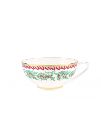 LOMONOSOV IMPERIAL BONE CHINA PORCELAIN TEA SET SERVICE ORIENTAL FLOWER DOME 20 items