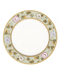 LOMONOSOV IMPERIAL PORCELAIN SERVING PLATTER JADE BACKGROUND 32 cm 12.6"
