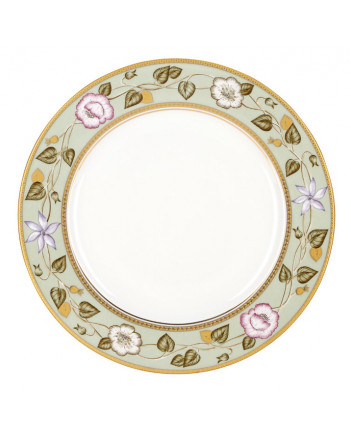 LOMONOSOV IMPERIAL PORCELAIN SERVING PLATTER JADE BACKGROUND 32 cm 12.6"