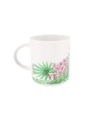 LOMONOSOV IMPERIAL PORCELAIN COFFEE LATTE HOT CHOCOLATE MUG JUNGLE 370 ml 12.5 oz