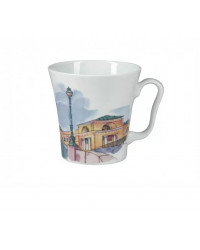 LOMONOSOV IMPERIAL PORCELAIN COFFEE LATTE HOT CHOCOLATE MUG MALO-KONYUSHENNIY BRIDGE 360 ml/12.2 fl.oz